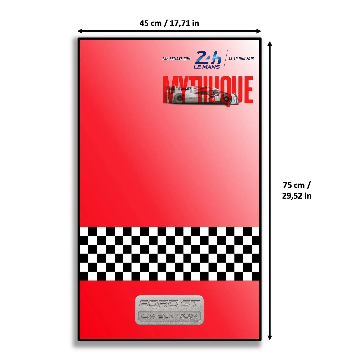 Tableau mural pour Ford GT 2022 LEGO 42154 - Kadris
