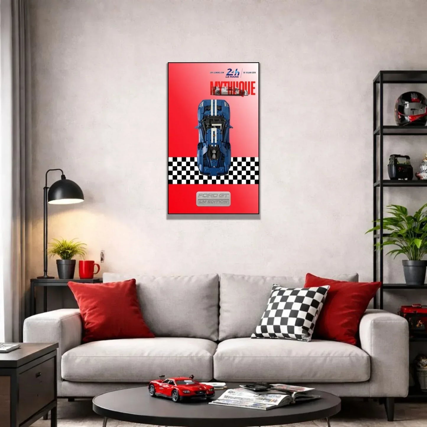 Tableau mural pour Ford GT 2022 LEGO 42154 - Kadris