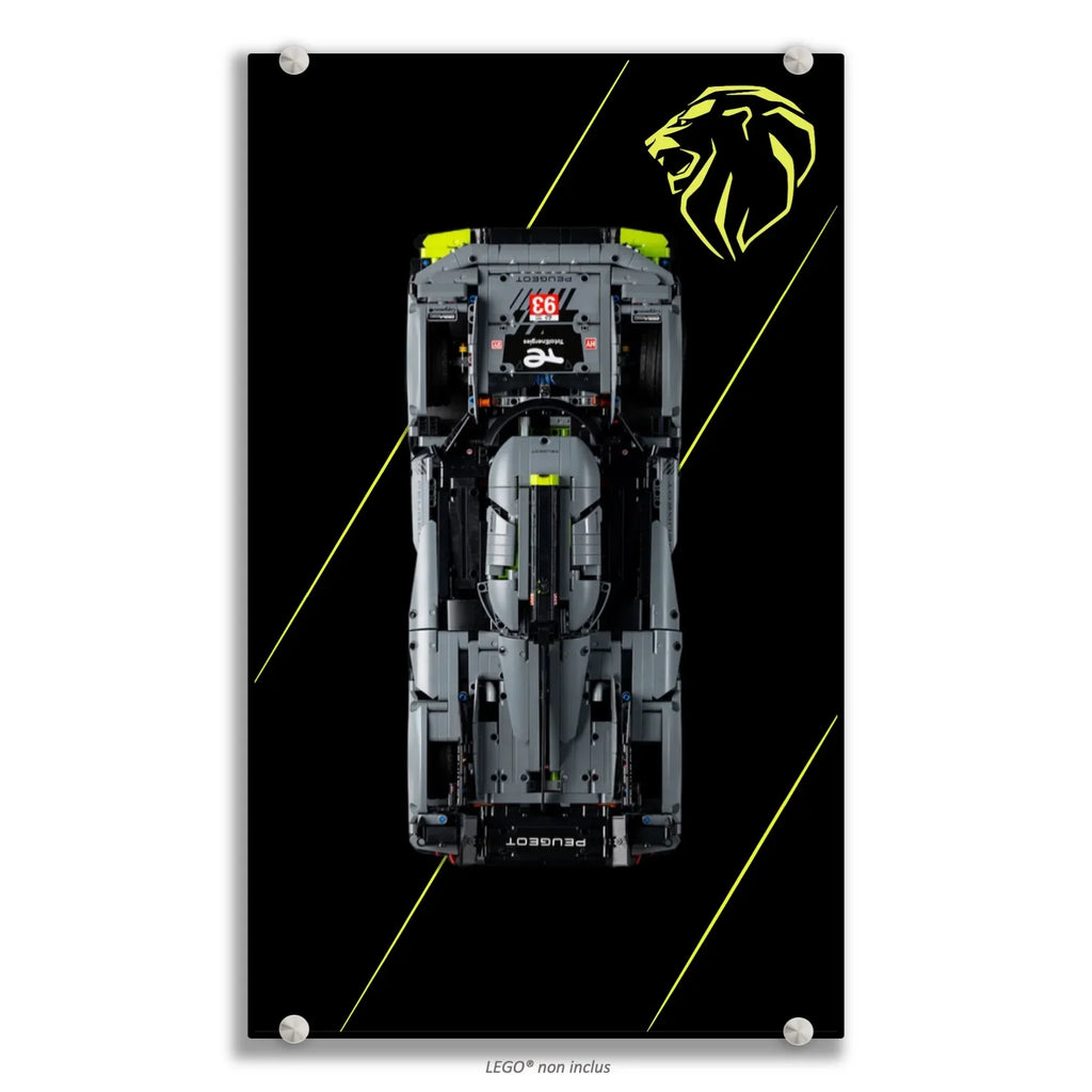 Tableau pour Peugeot 9X8 LEGO Technic 42156 - Kadris