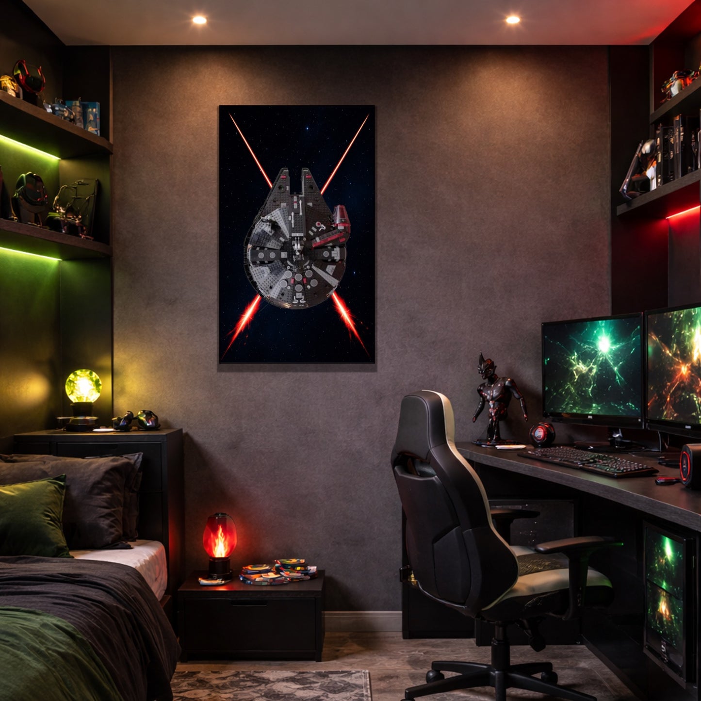 Kadris – LEGO® Star Wars Faucon Millenium Noir 75389 – visuel 21