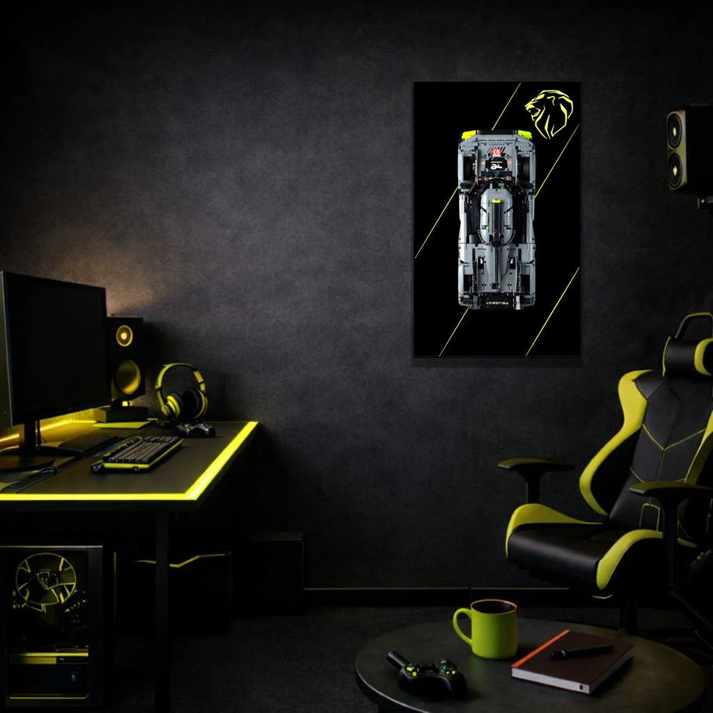 Tableau pour Peugeot 9X8 LEGO Technic 42156 - Kadris