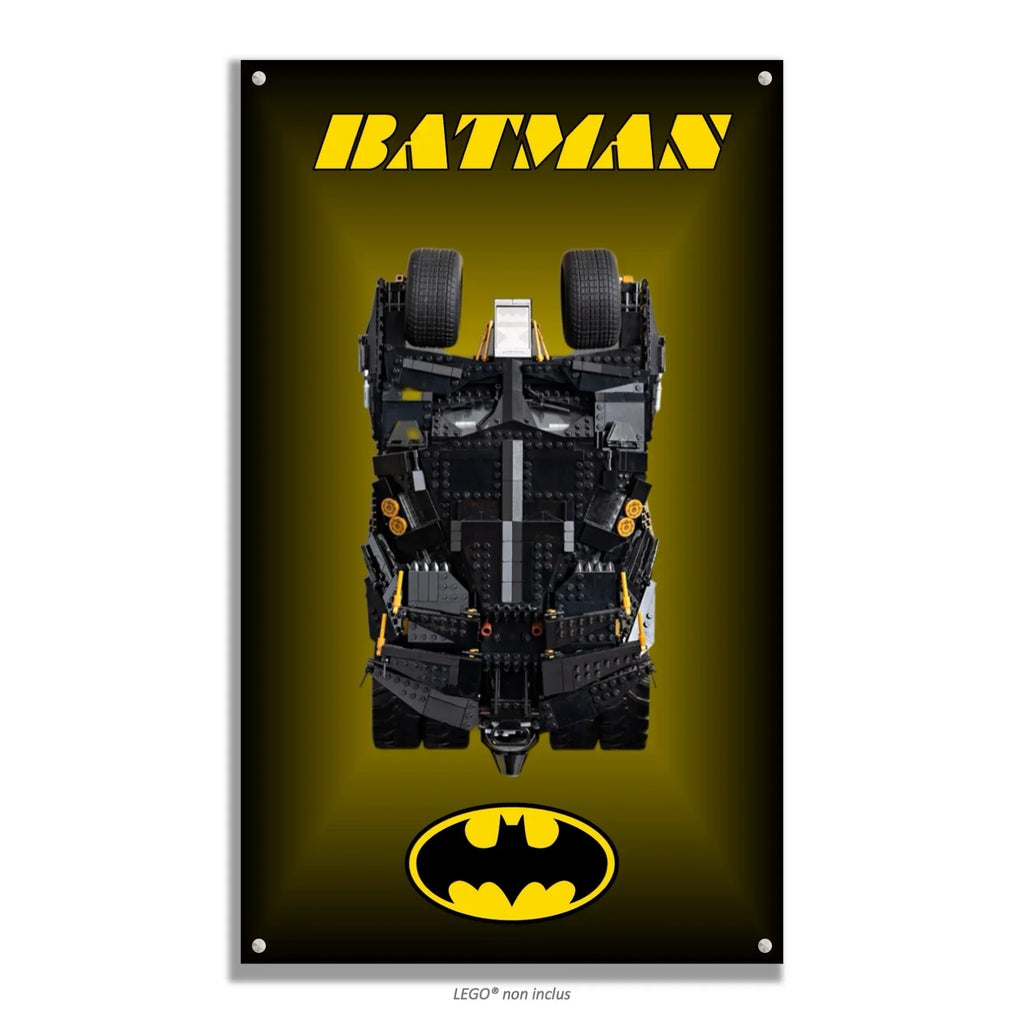 Tableau mural pour Batmobile Tumbler LEGO 76240 - Kadris