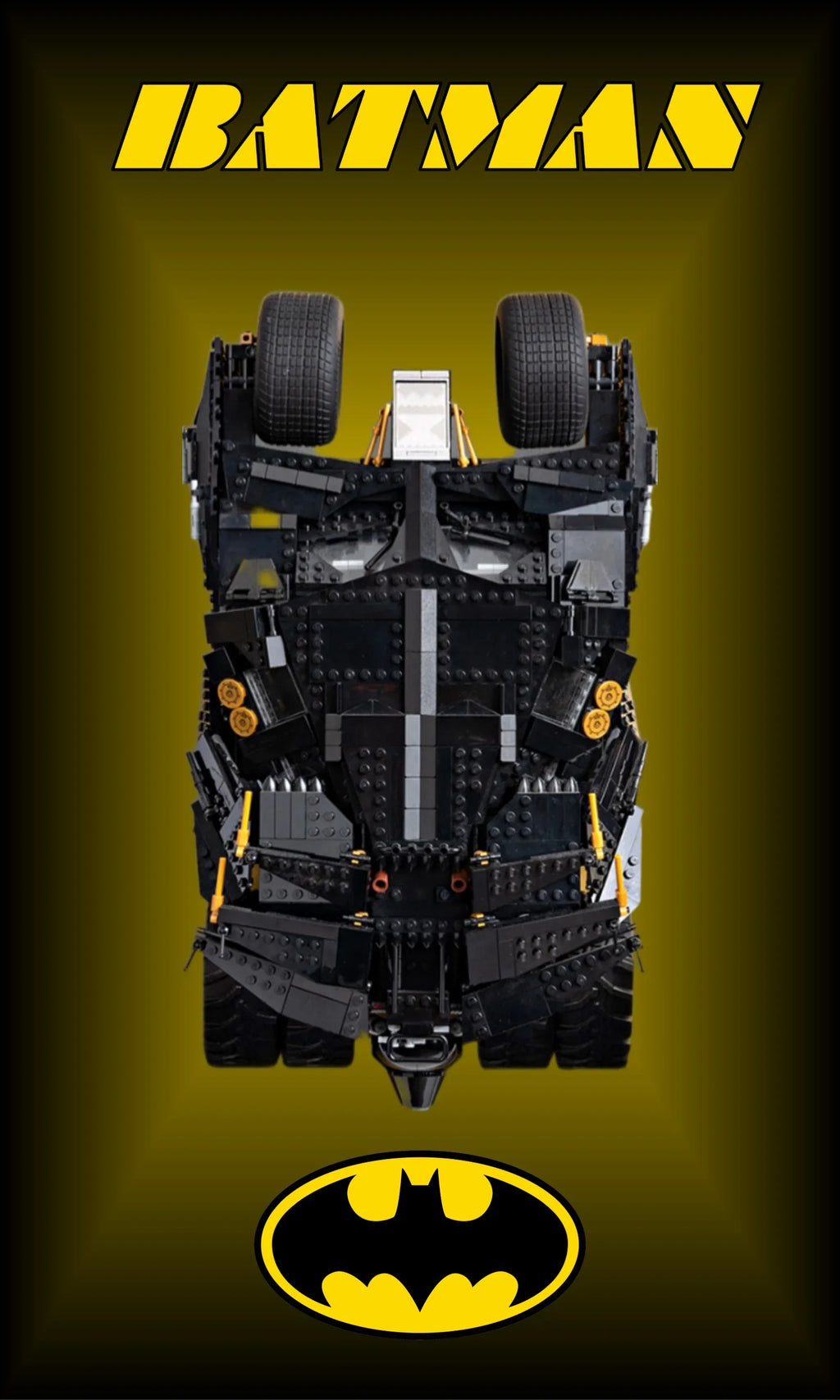 Tableau pour Batmobile Tumbler LEGO DC 76240 - Kadris