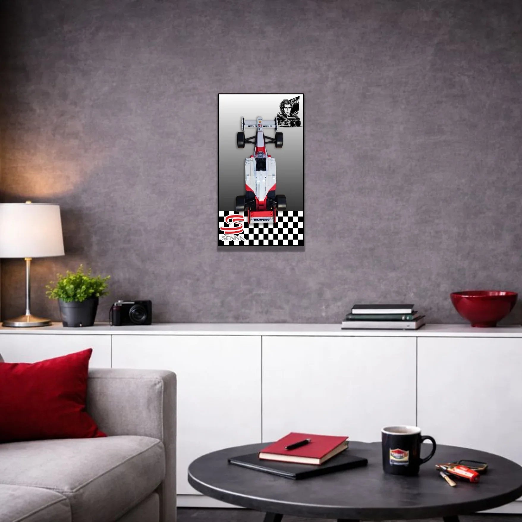 Tableau pour McLaren MP4/4 & Ayrton Senna LEGO Icons 10330 - Kadris