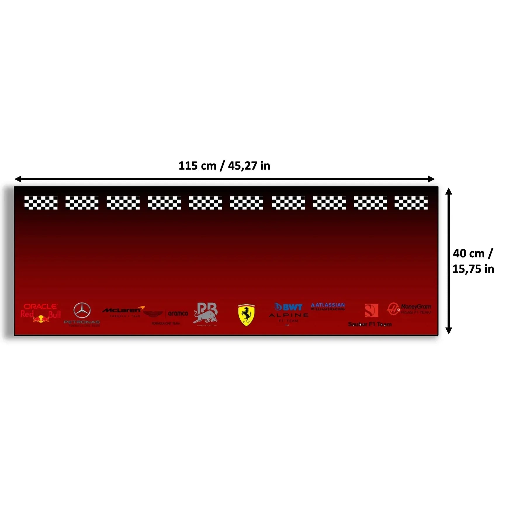 Tableau mural pour F1 LEGO Speed Champion 77242 / 77243 / 77244/ 77245 / 77246 / 77247 / 77248 / 77249 / 77250 / 77251 - Kadris