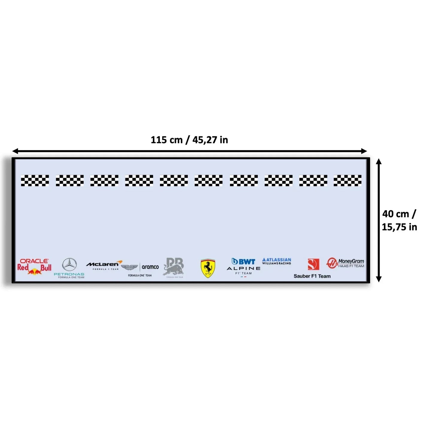Tableau mural pour F1 LEGO Speed Champion 77242 / 77243 / 77244/ 77245 / 77246 / 77247 / 77248 / 77249 / 77250 / 77251 - Kadris