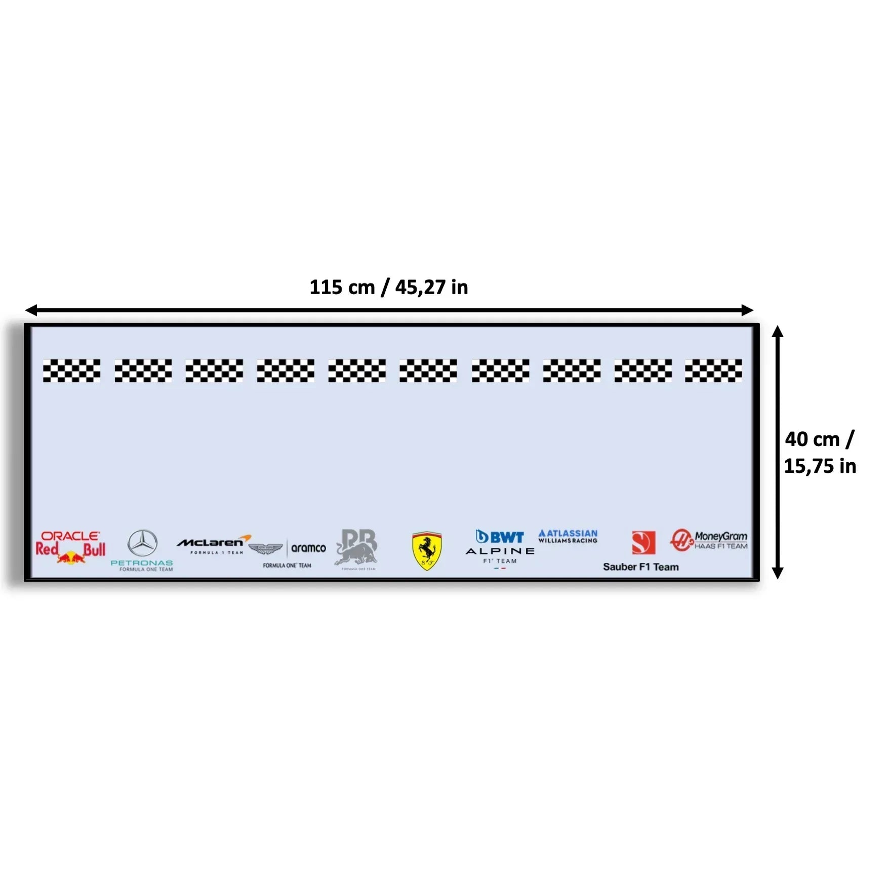 Tableau mural pour F1 LEGO Speed Champion 77242 / 77243 / 77244/ 77245 / 77246 / 77247 / 77248 / 77249 / 77250 / 77251 - Kadris