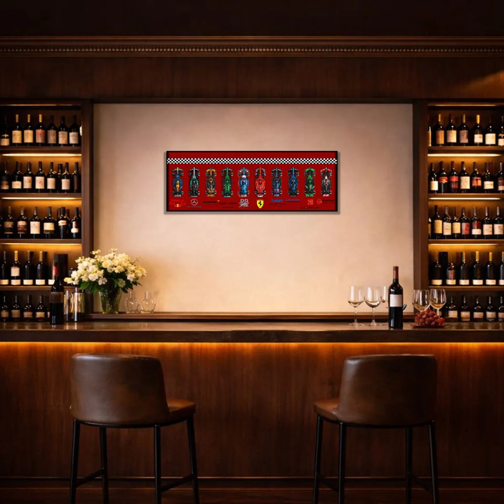 Tableau pour F1 LEGO Speed Champion 77242 / 77243 / 77244/ 77245 / 77246 / 77247 / 77248 / 77249 / 77250 / 77251 - Kadris