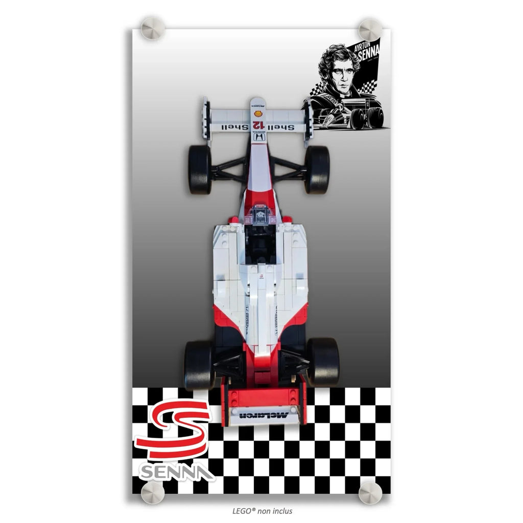 Tableau pour McLaren MP4/4 & Ayrton Senna LEGO Icons 10330 - Kadris