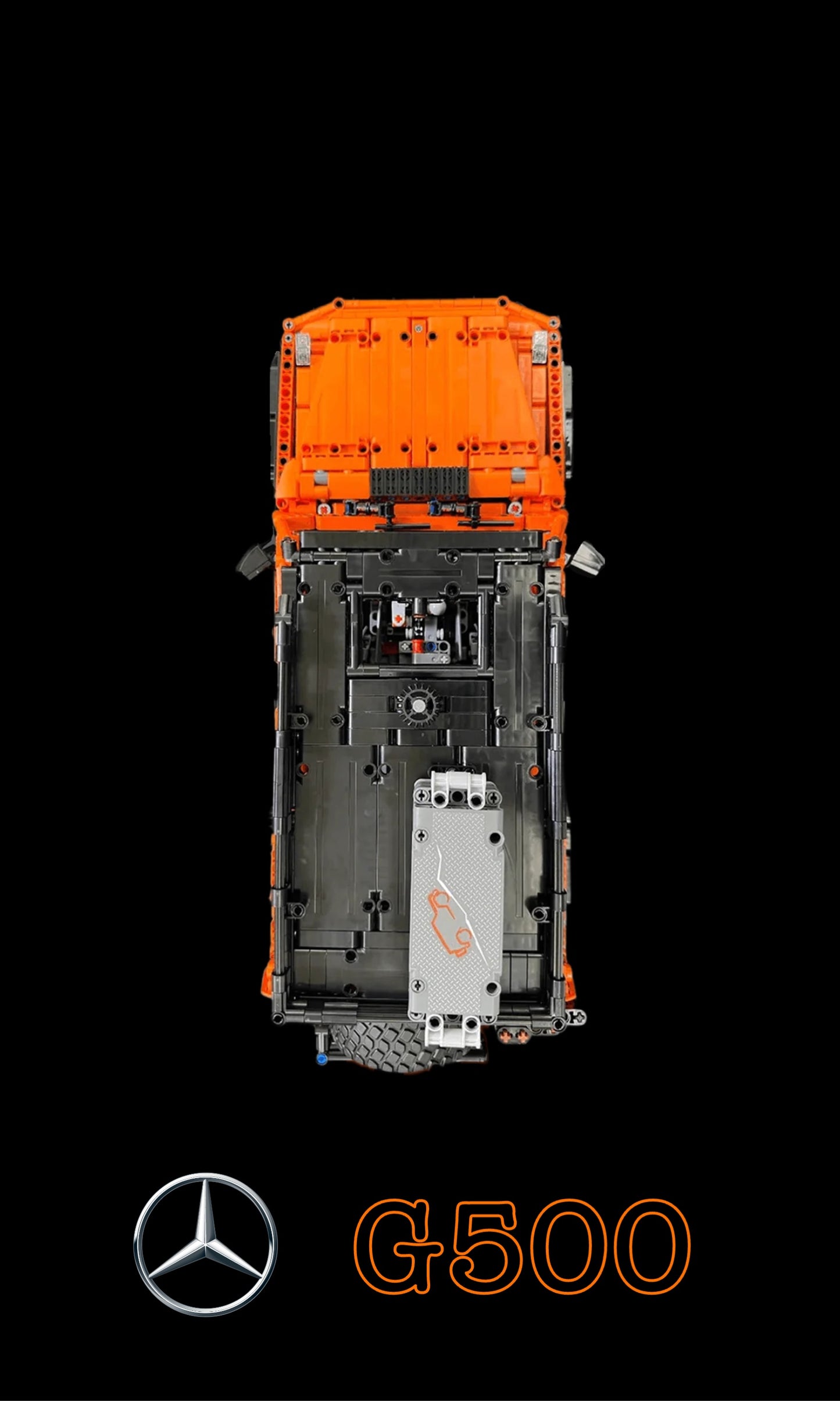 Wandrahmen LEGO Technic Mercedes-Benz G 500 Professional Line 42177 — 9 Designs, 2 Ausführungen
