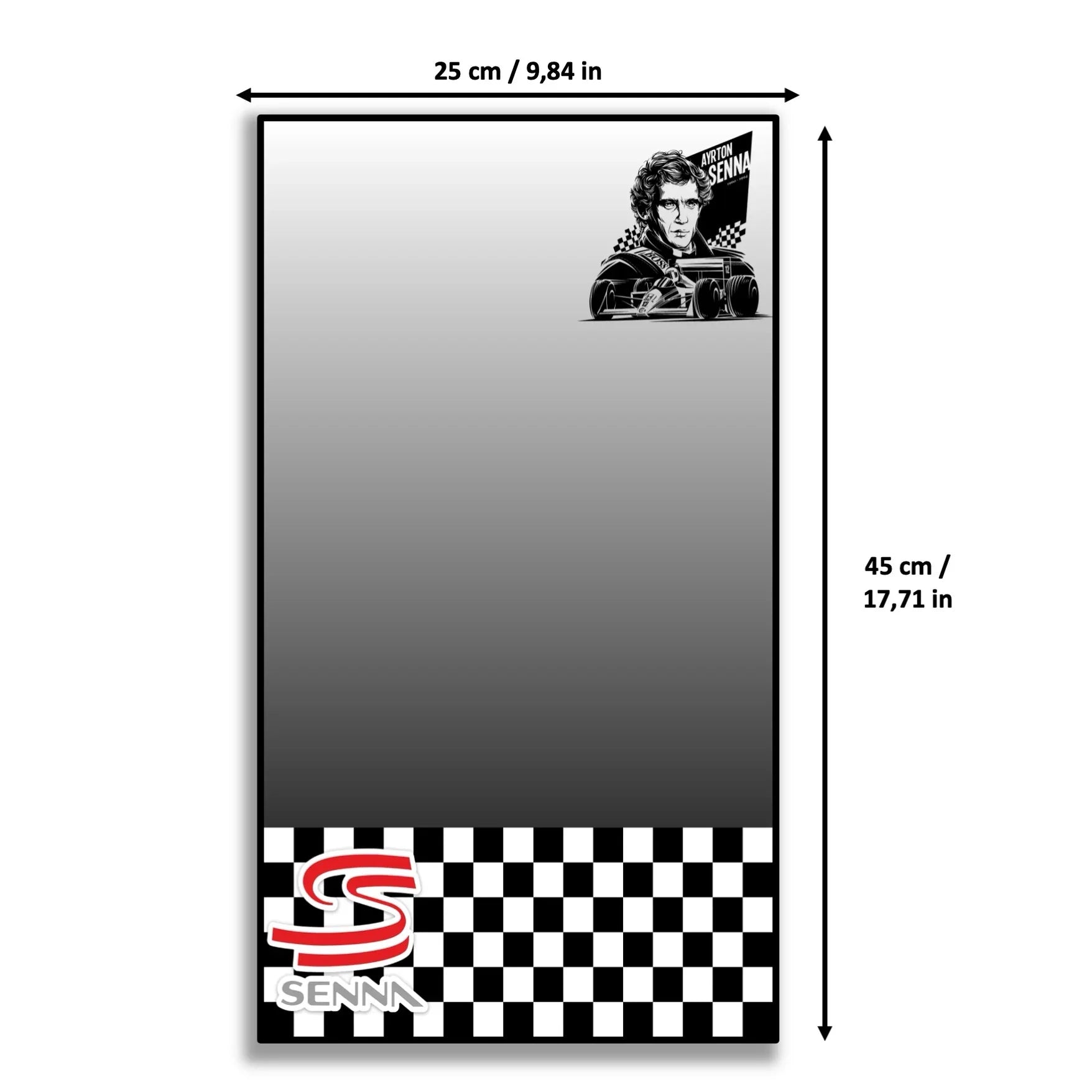 Tableau pour McLaren MP4/4 & Ayrton Senna LEGO Icons 10330 - Kadris