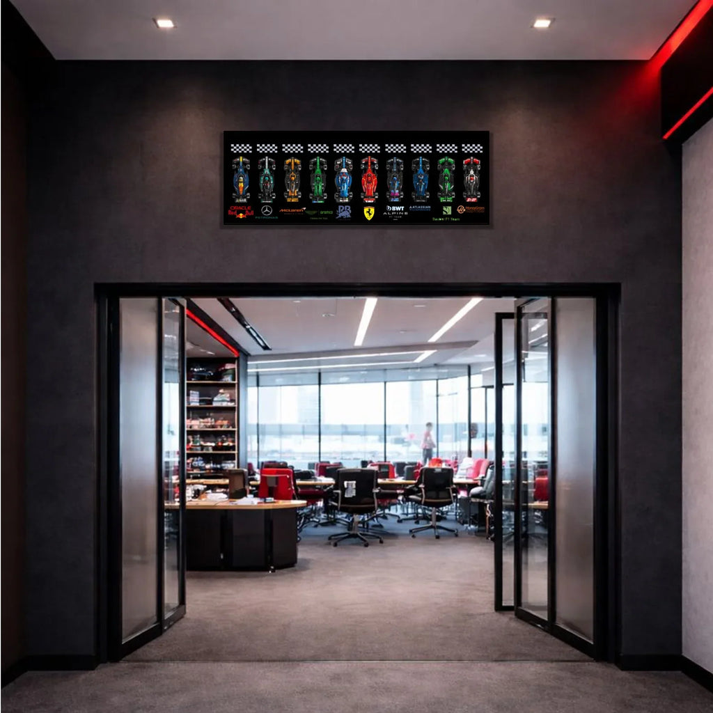 Tableau pour F1 LEGO Speed Champion 77242 / 77243 / 77244/ 77245 / 77246 / 77247 / 77248 / 77249 / 77250 / 77251 - Kadris