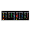 Tableau mural pour F1 LEGO Speed Champion 77242 / 77243 / 77244/ 77245 / 77246 / 77247 / 77248 / 77249 / 77250 / 77251 - Kadris