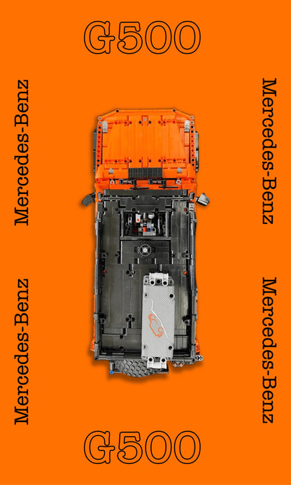 Wandrahmen LEGO Technic Mercedes-Benz G 500 Professional Line 42177 — 9 Designs, 2 Ausführungen