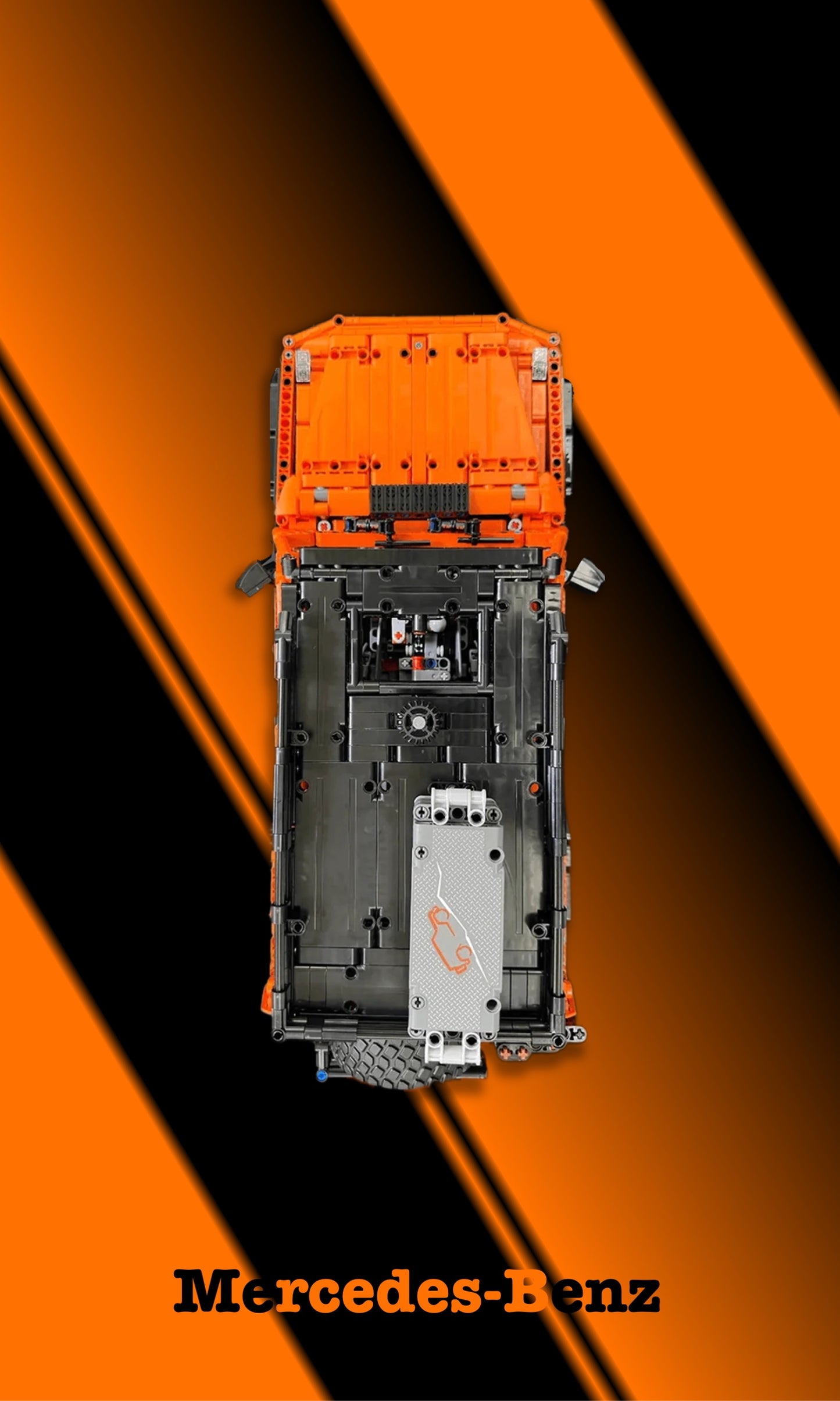 Wandrahmen LEGO Technic Mercedes-Benz G 500 Professional Line 42177 — 9 Designs, 2 Ausführungen