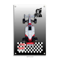 Tableau mural pour McLaren MP4/4 & Ayrton Senna LEGO 10330 - Kadris