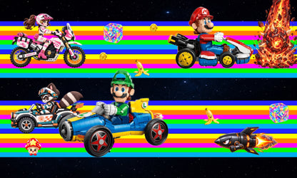 Quadro de parede LEGO® Mario 72037 e Luigi 72050 juntos, 3 acabamentos