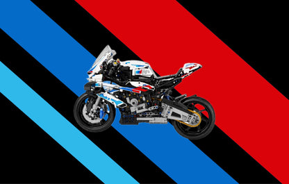LEGO Technic Motorcycle BMW M 1000 RR 42130 wall art, 4 styles, 2 finishes