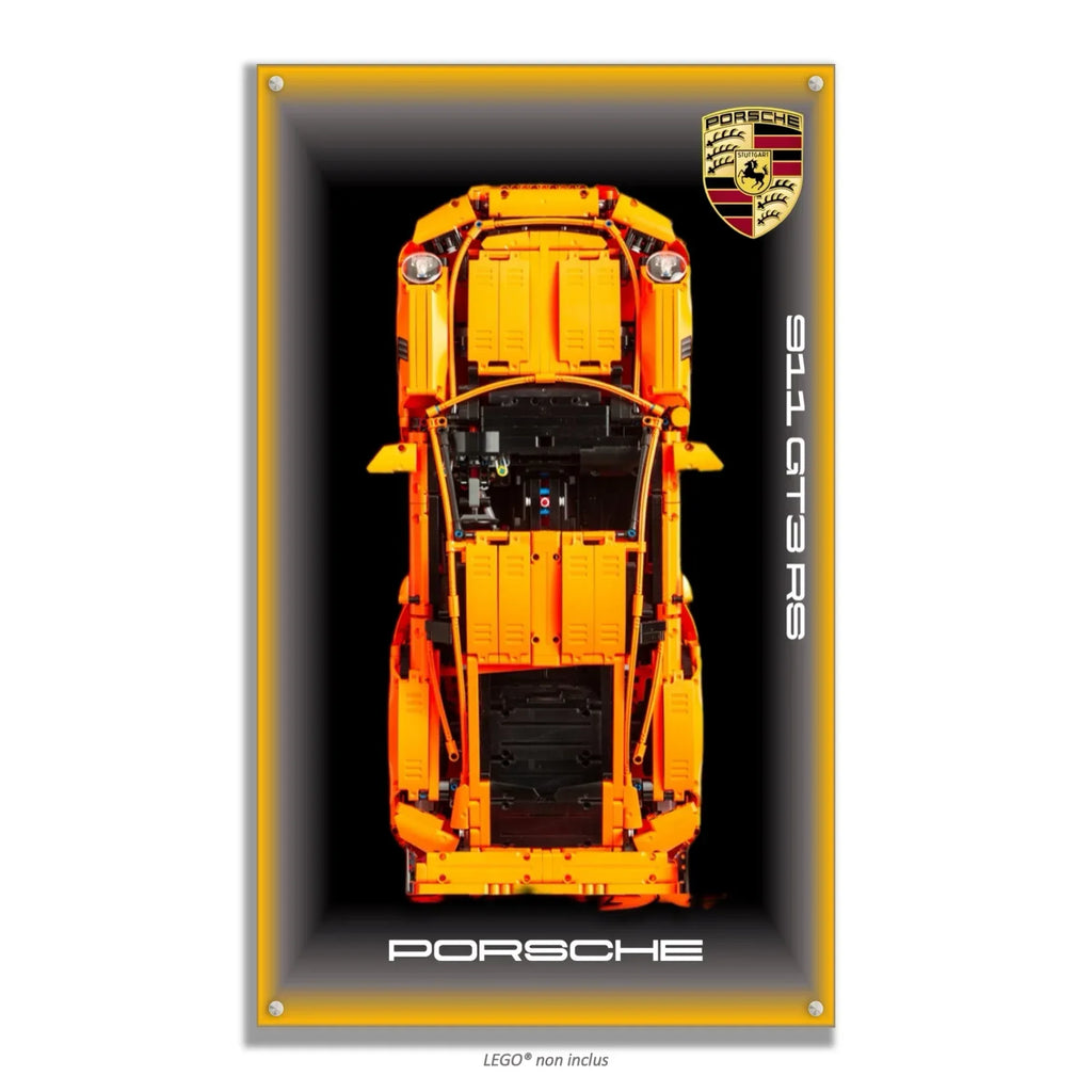 Tableau mural pour Porsche 911 GT3 RS LEGO 42056 - Kadris