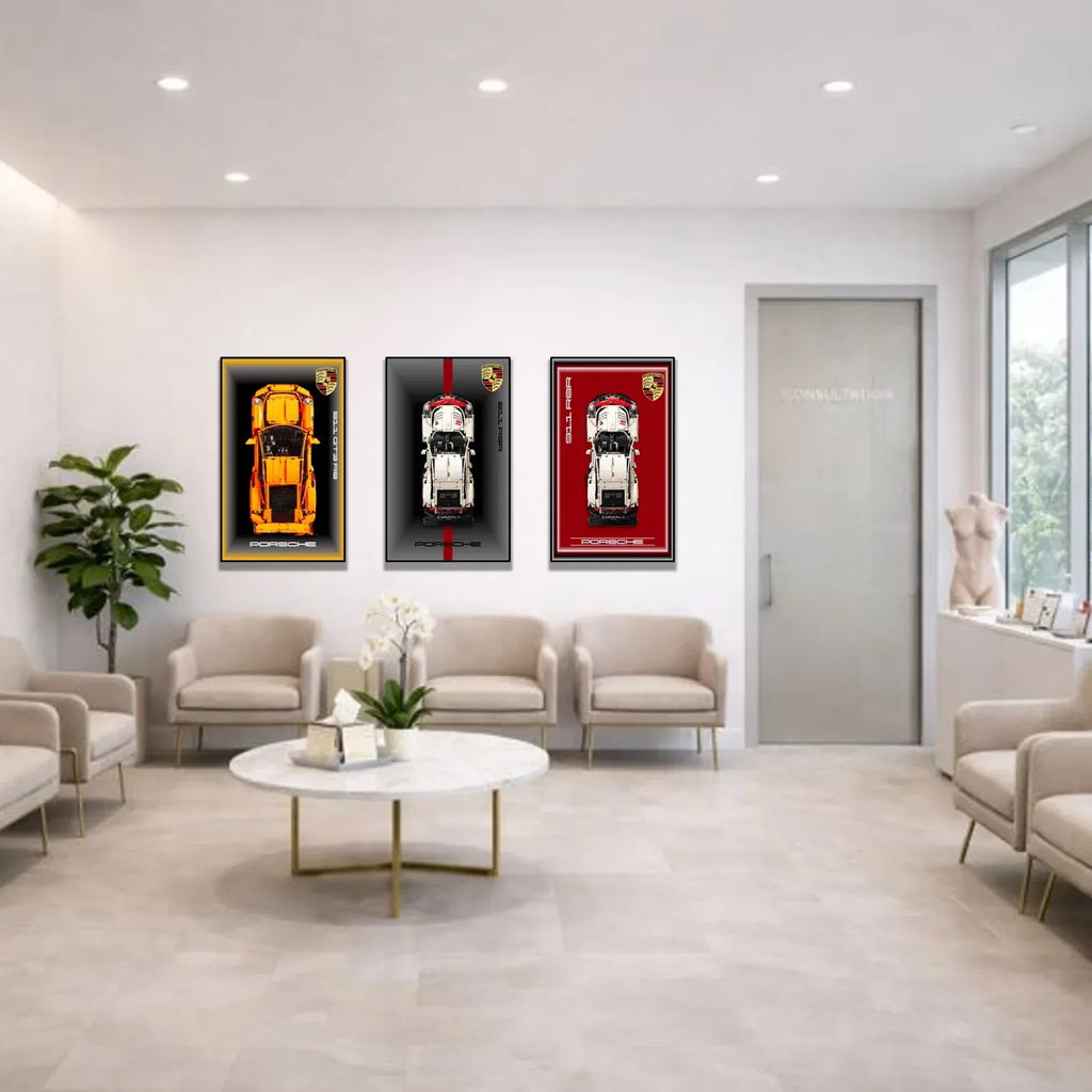 Tableau pour Porsche 911 RSR LEGO Technic 42096 - Kadris