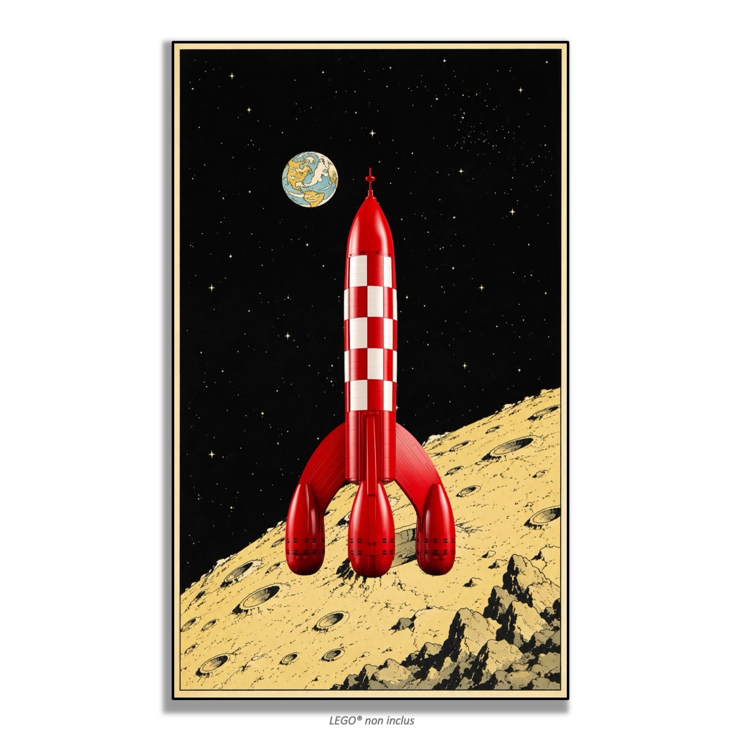 Kadris – LEGO® Ideas La Fusée de Tintin 21367 – visuel 5