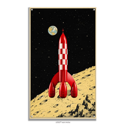 Kadris – LEGO® Ideas La Fusée de Tintin 21367 – visuel 4