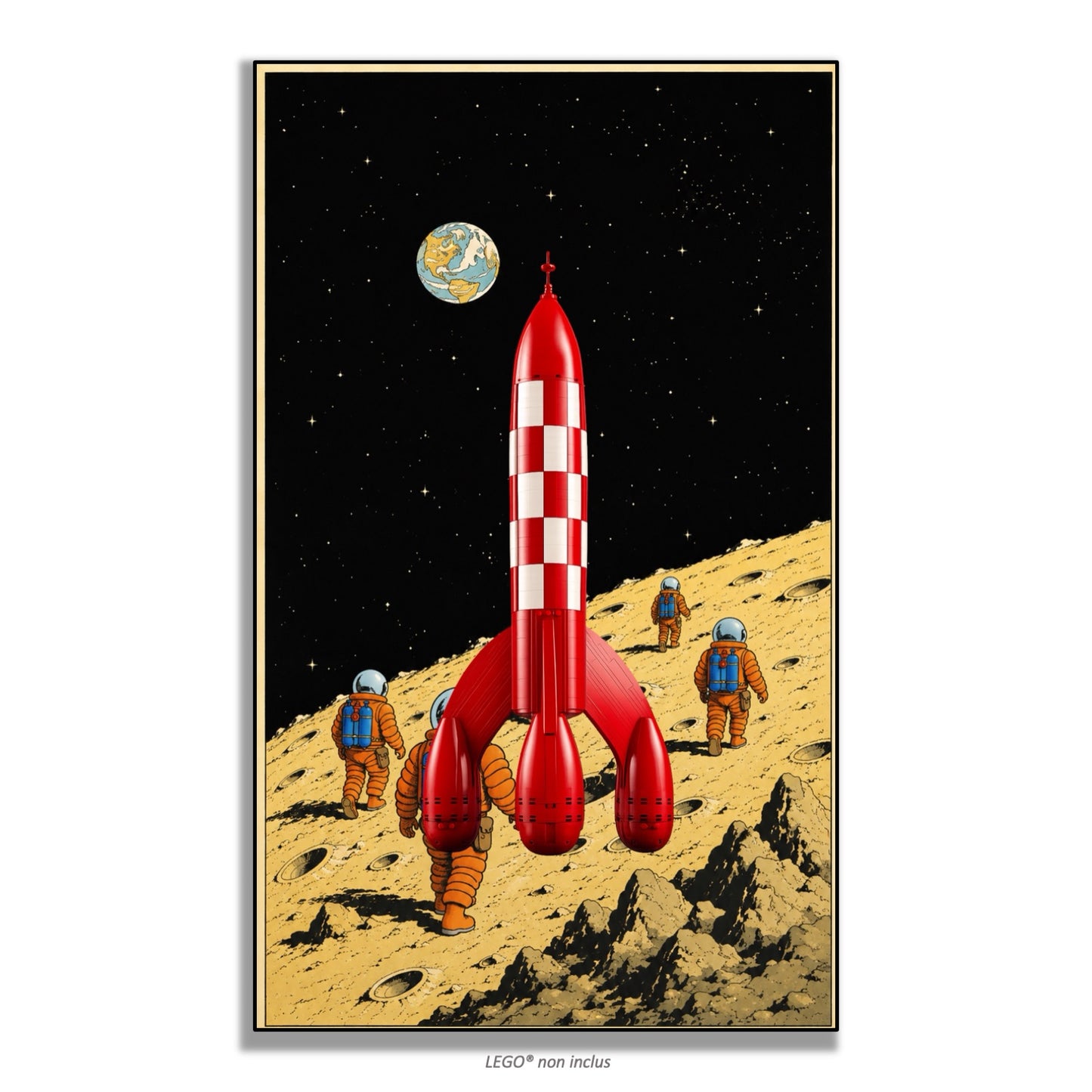 Kadris – LEGO® Ideas La Fusée de Tintin 21367 – visuel 13