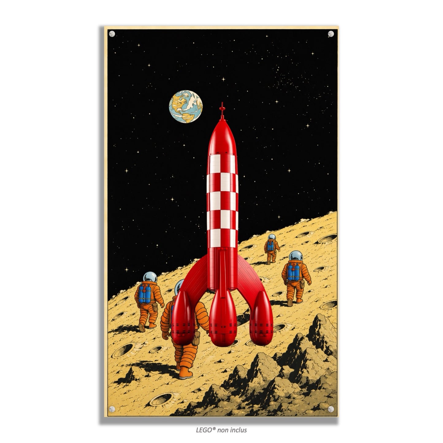 Kadris – LEGO® Ideas La Fusée de Tintin 21367 – visuel 12