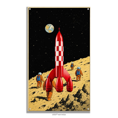 Kadris – LEGO® Ideas La Fusée de Tintin 21367 – visuel 12