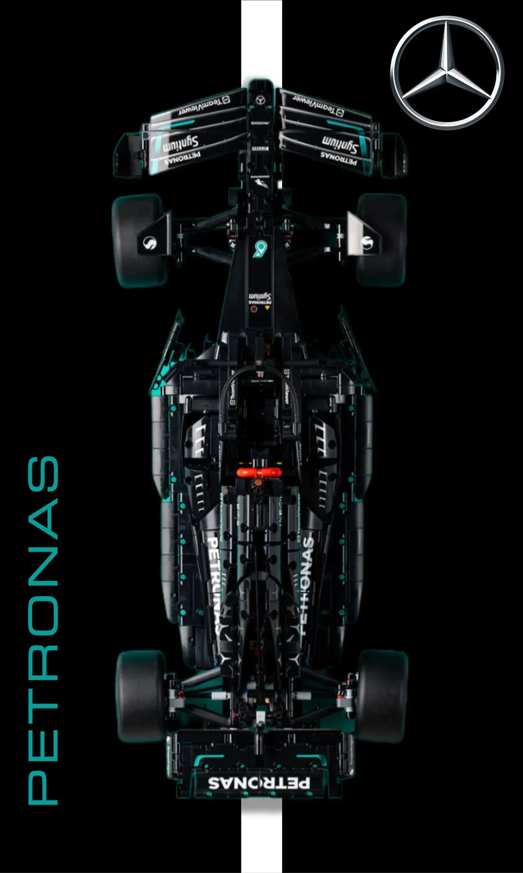 Tableau mural pour F1 Mercedes LEGO 42171 - Kadris