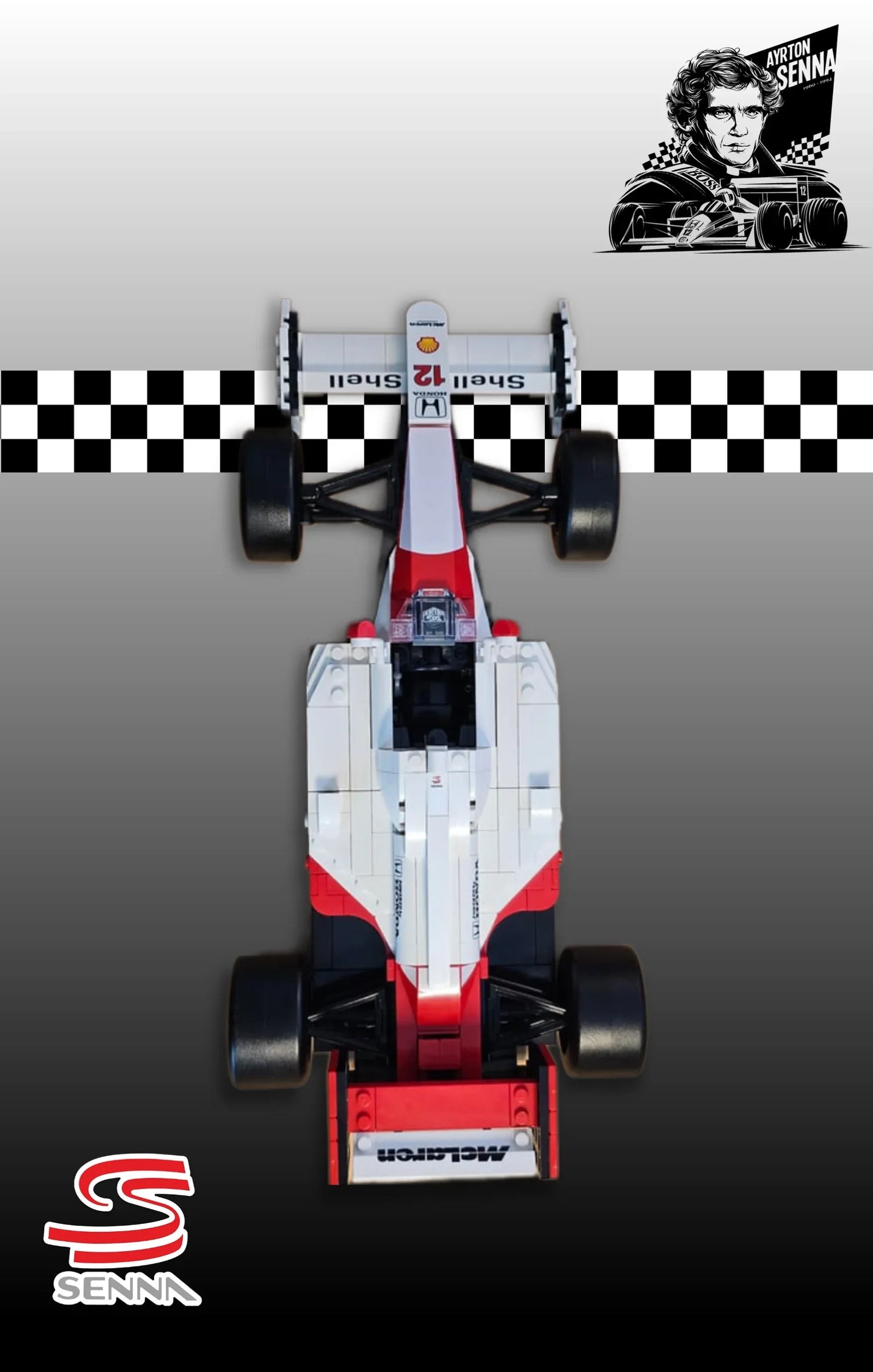 McLaren MP4/4 & Ayrton Senna LEGO 10330