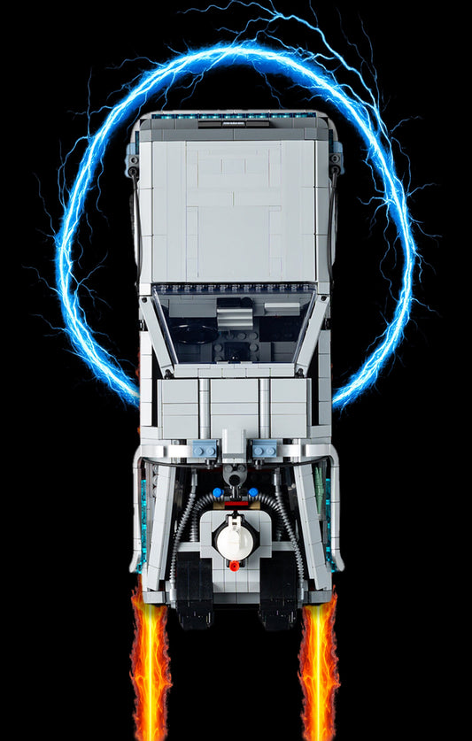 Kadris – LEGO® Icons DeLorean Retour vers le Futur 10300 – vue principale