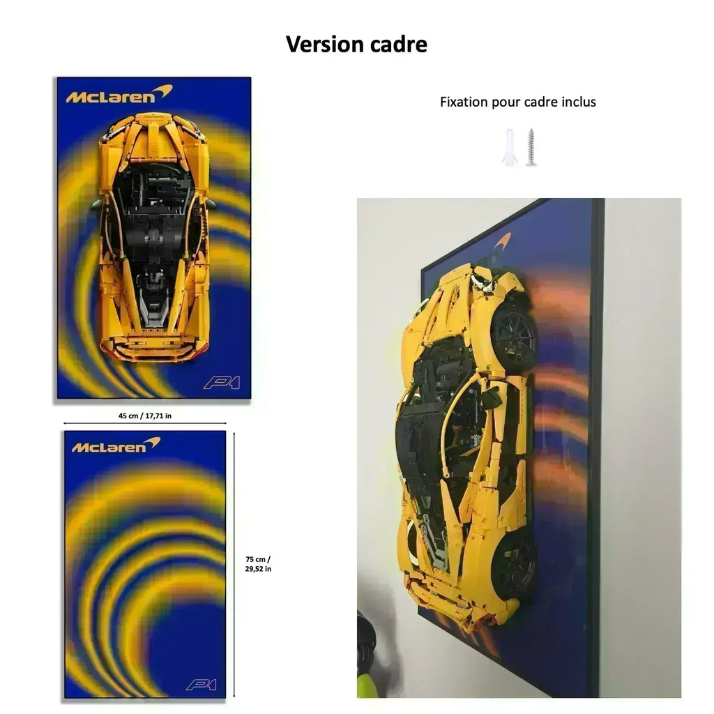 Tableau mural pour Shelby Cobra 427S/C LEGO 10357 - Kadris