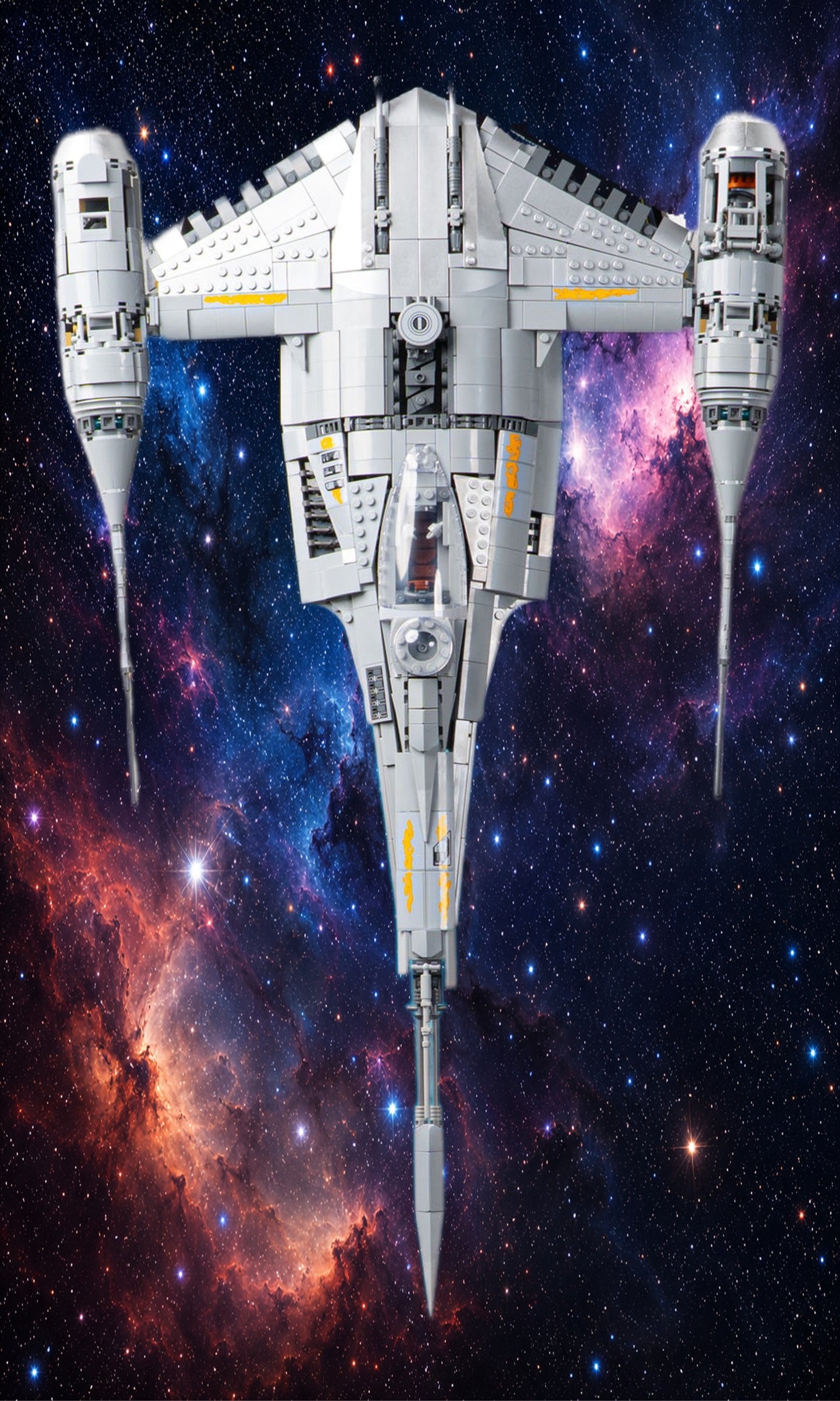 Kadris – LEGO® Star Wars Chasseur N-1 du Mandalorien 75442 – vue principale