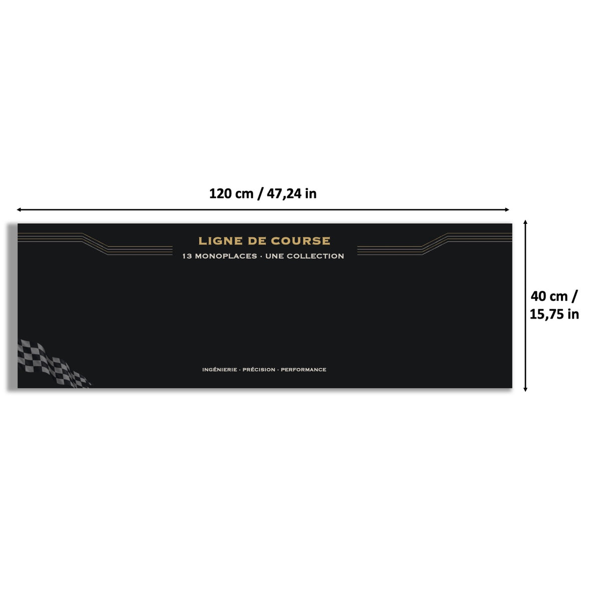 F1 Speed Champions 13 écuries LEGO® 77242-77259 – Style Ligne de course – Tableau seul, vue de face – Tableau mural Kadris®