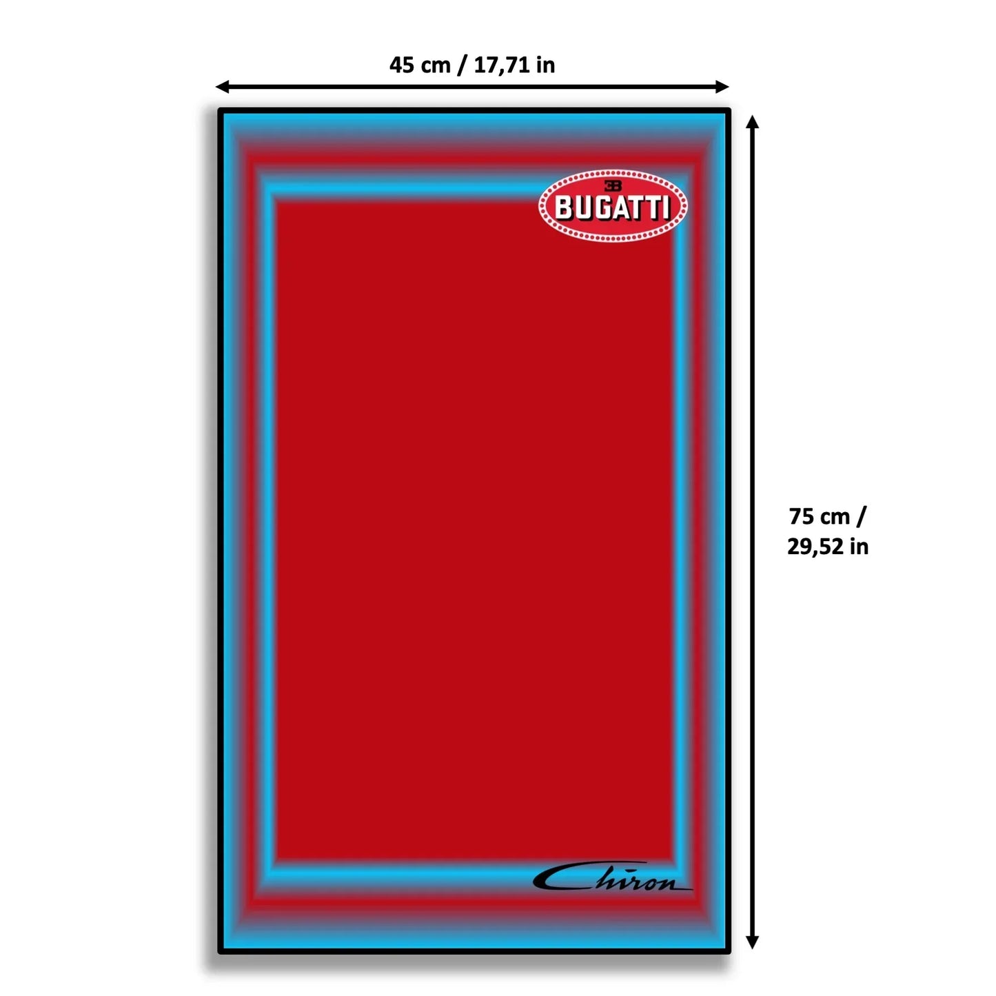 Tableau mural pour Bugatti Chiron LEGO 42083 - Kadris