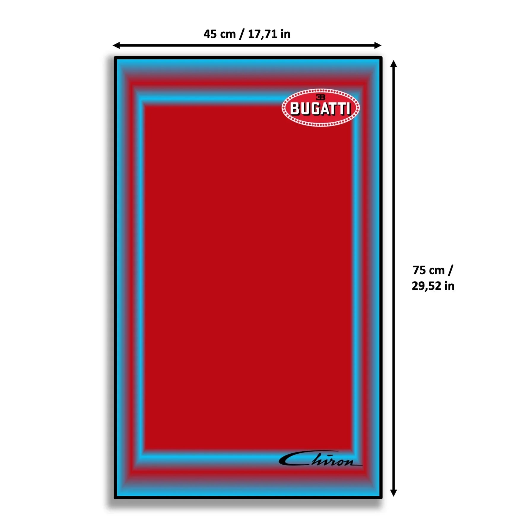 Tableau pour Bugatti Chiron LEGO Technic 42083 - Kadris