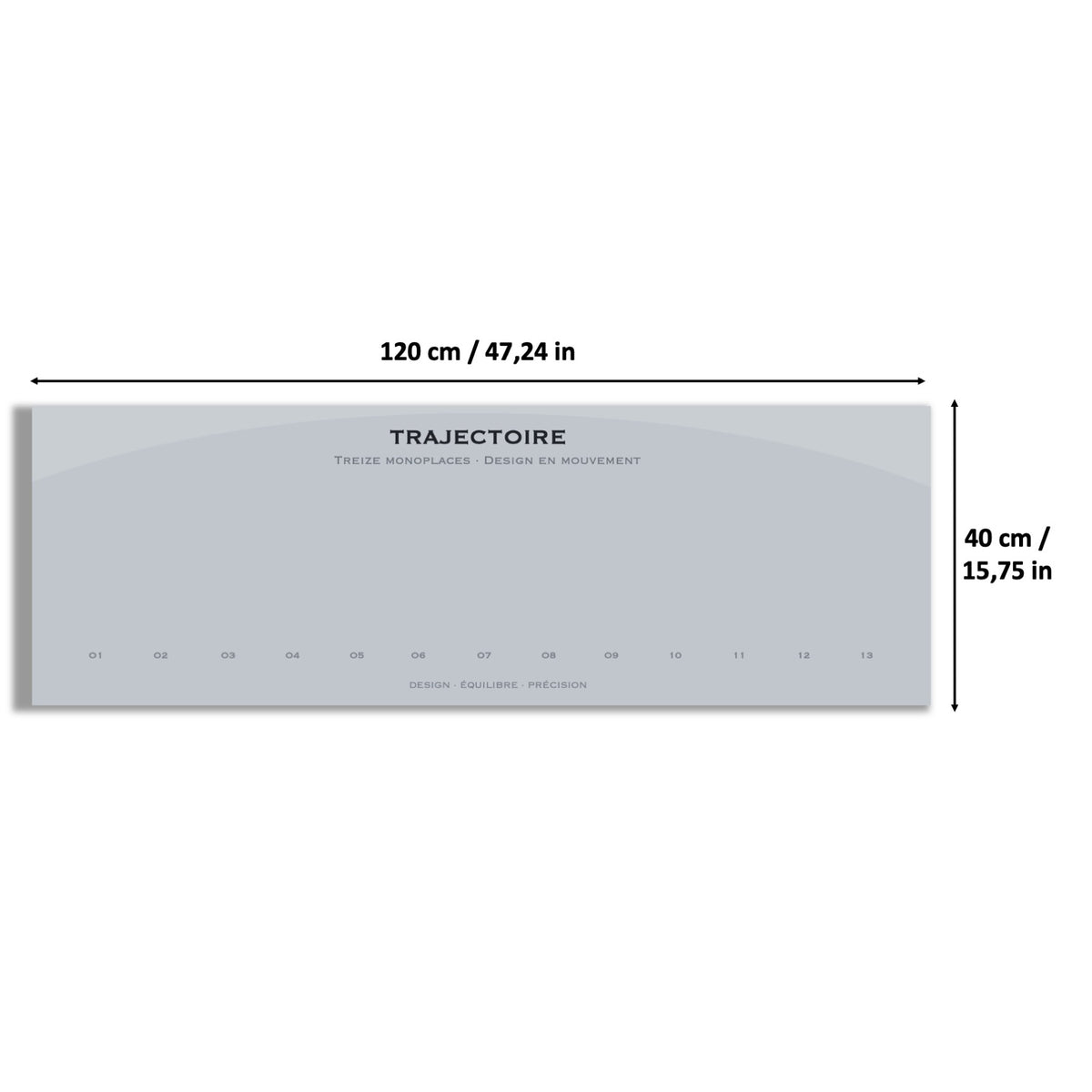 F1 Speed Champions 13 écuries LEGO® 77242-77259 – Style Trajectoire – Tableau seul, vue de face – Tableau mural Kadris®