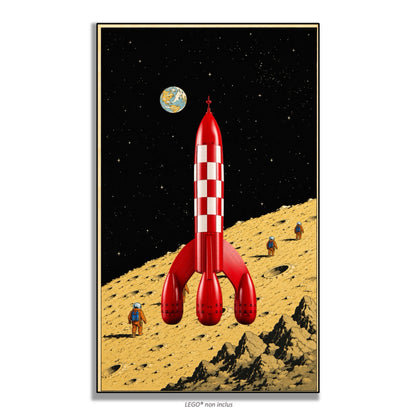 Kadris – LEGO® Ideas La Fusée de Tintin 21367 – visuel 11