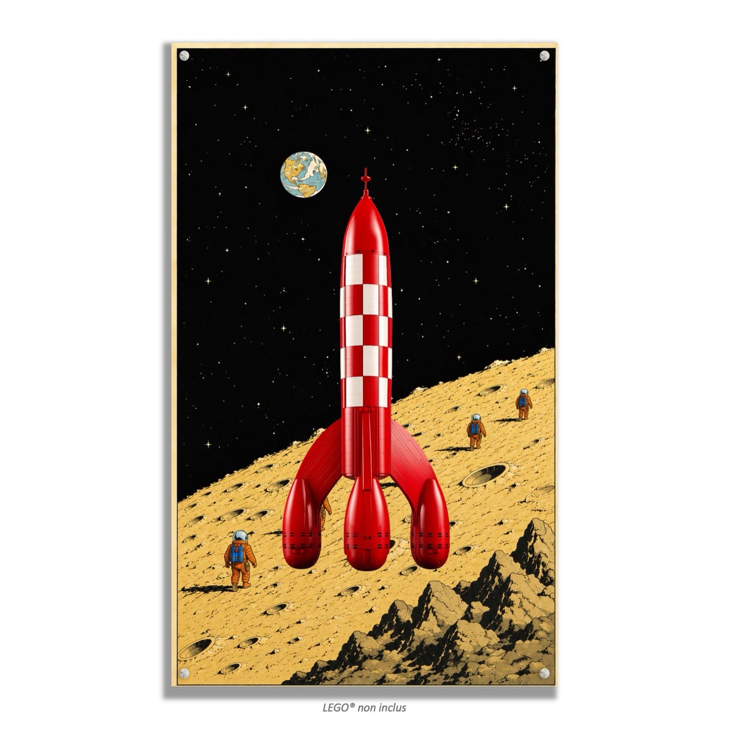 Kadris – LEGO® Ideas La Fusée de Tintin 21367 – visuel 10