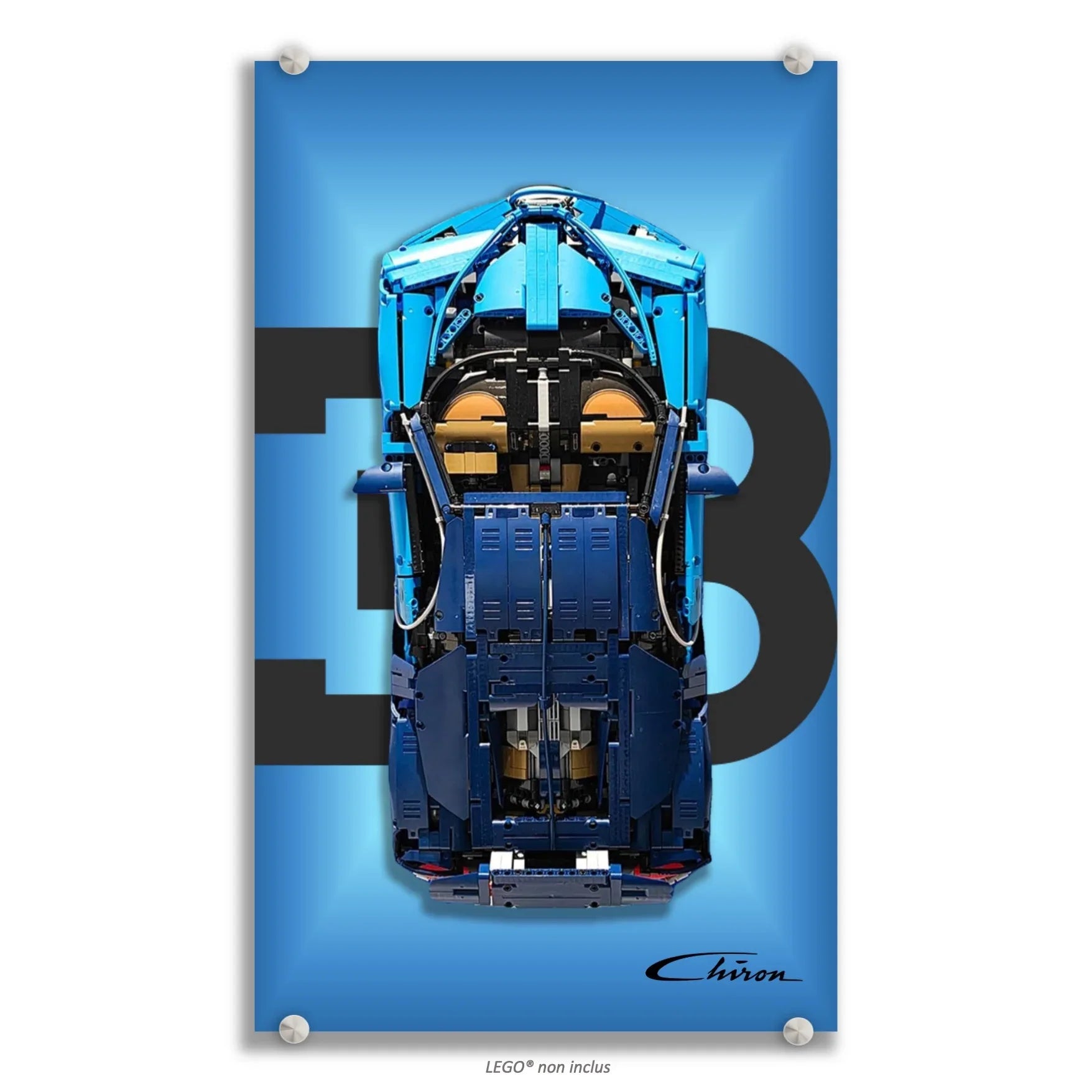 Tableau pour Bugatti Chiron LEGO Technic 42083 - Kadris