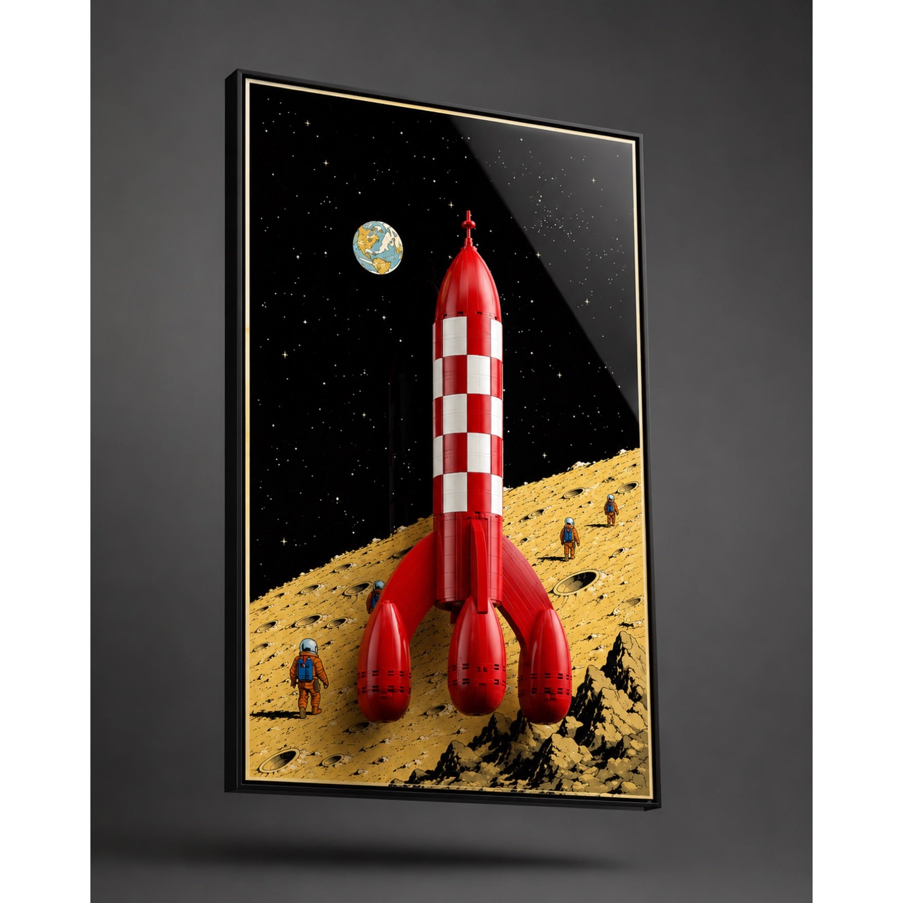 Kadris – LEGO® Ideas La Fusée de Tintin 21367 – visuel 27