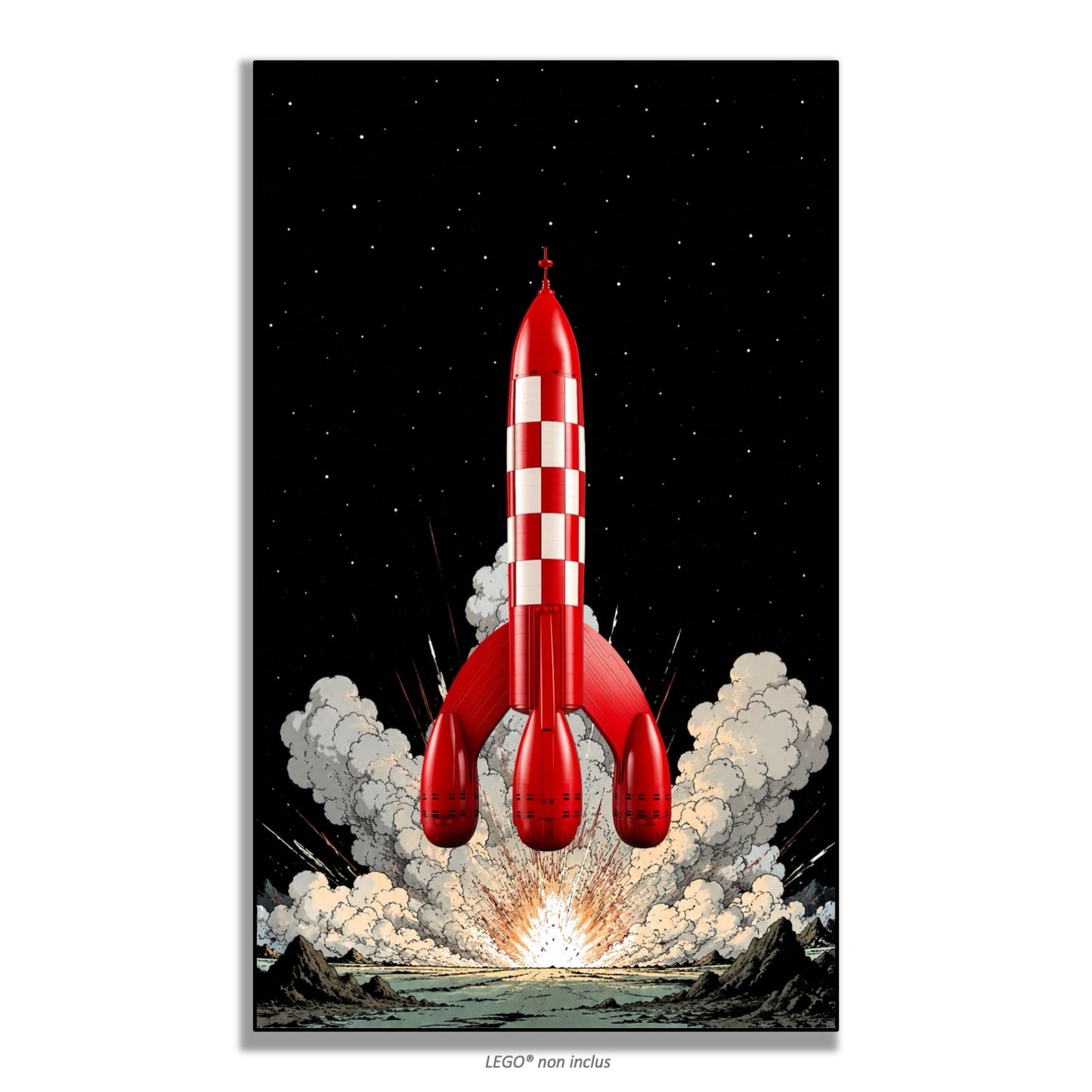 Kadris – LEGO® Ideas La Fusée de Tintin 21367 – visuel 7