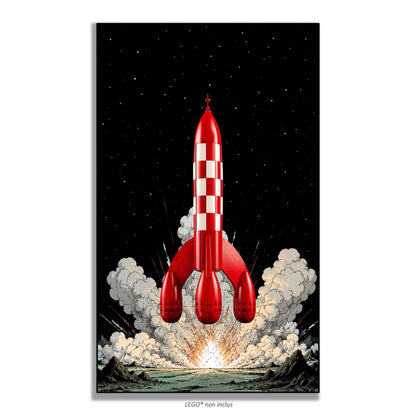 Kadris – LEGO® Ideas La Fusée de Tintin 21367 – visuel 7