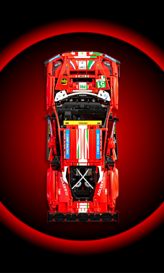 Kadris – LEGO® Technic Ferrari 488 GTE AF Corse #51 42125 – vue principale