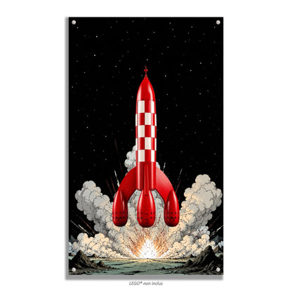 Kadris – LEGO® Ideas La Fusée de Tintin 21367 – visuel 6