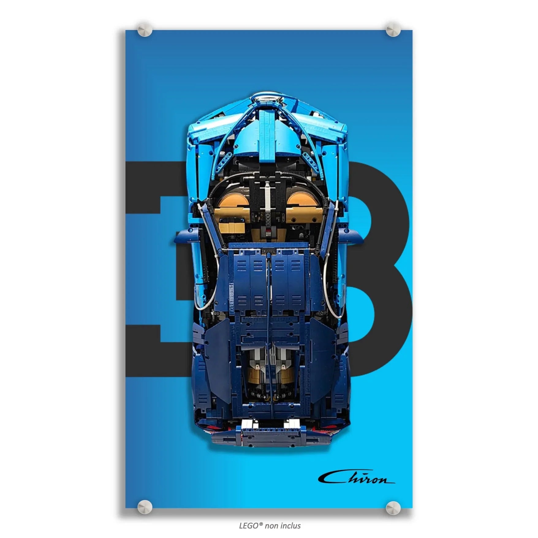 Tableau pour Bugatti Chiron LEGO Technic 42083 - Kadris