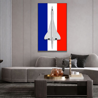 Tableau mural pour LEGO® Icons Concorde 10318