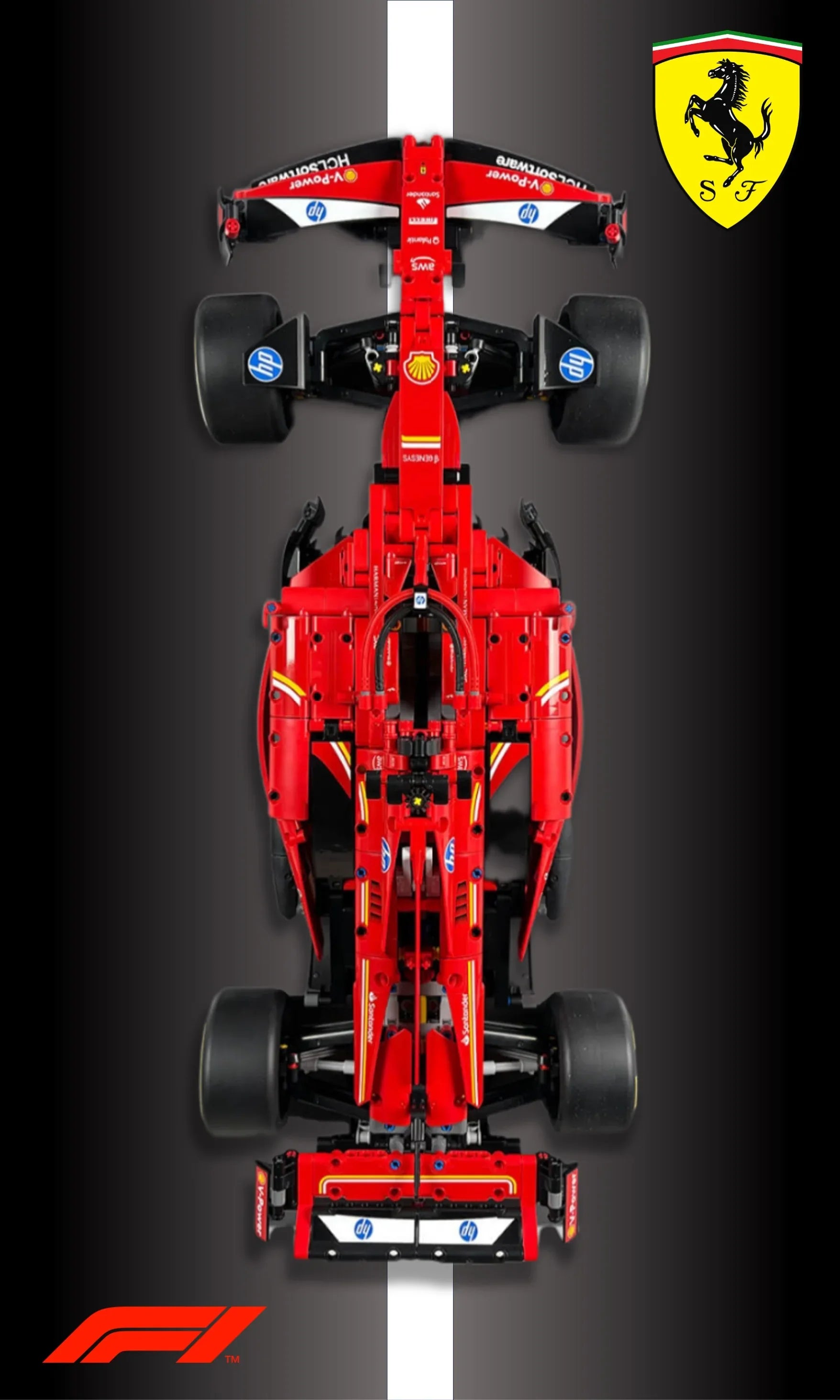Tableau pour F1 Ferrari LEGO Technic 42207 - Kadris