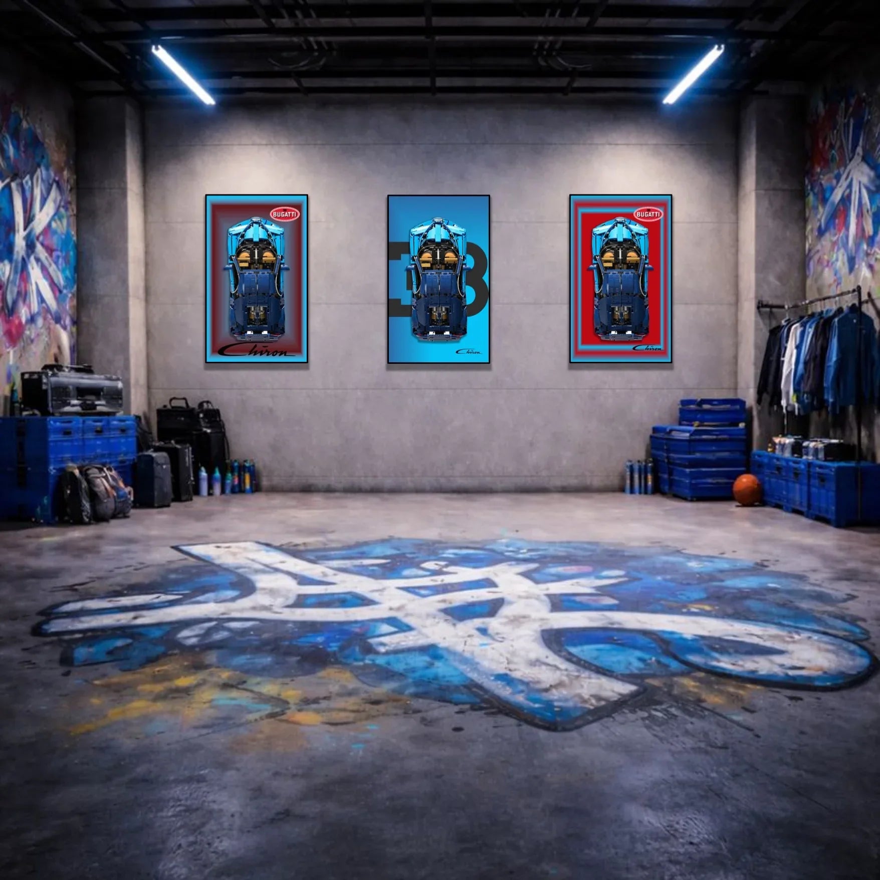 Tableau pour Bugatti Chiron LEGO Technic 42083 - Kadris